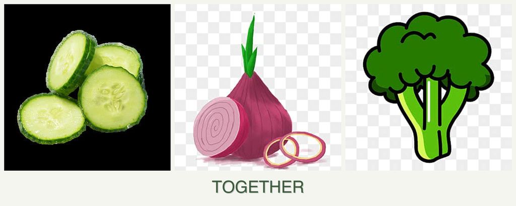 Can you plant cucumbers, onions and broccoli together?