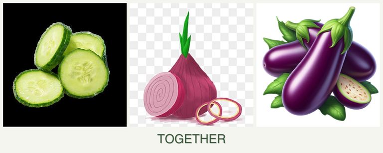 Can you plant cucumbers, onions and eggplant together?