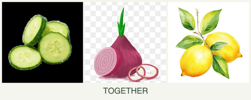 Can you plant cucumbers, onions and lemons together?