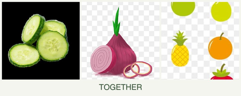 Can you plant cucumbers, onions and pears together?