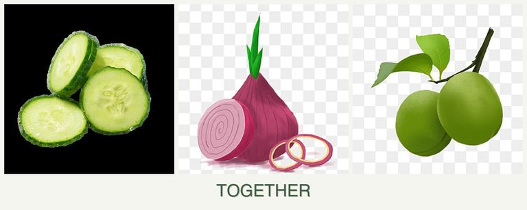 Can you plant cucumbers, onions and plums together?