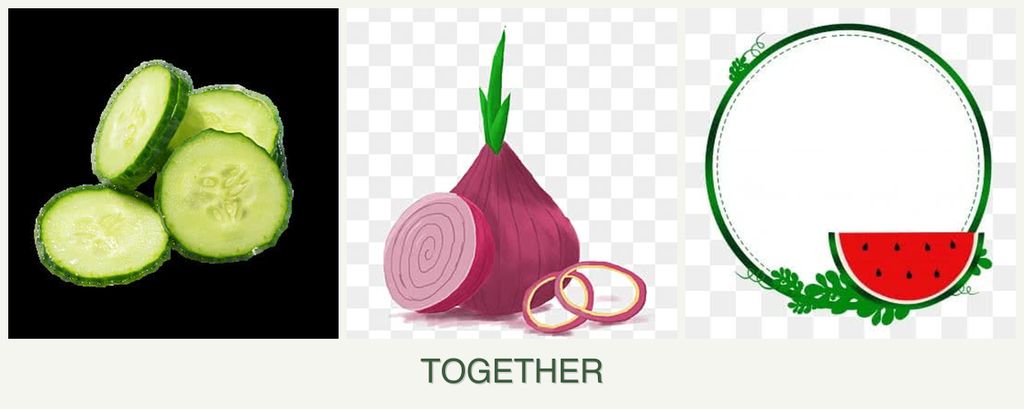 Can you plant cucumbers, onions and watermelons together?