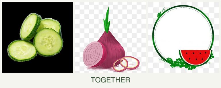 Can you plant cucumbers, onions and watermelons together?