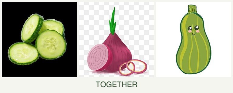 Can you plant cucumbers, onions and zucchini together?