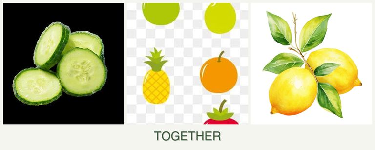 Can you plant cucumbers, pears and lemons together?