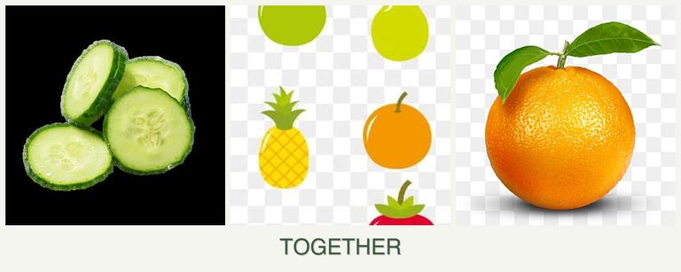 Can you plant cucumbers, pears and oranges together?