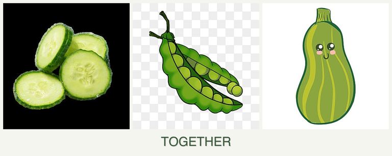Can you plant cucumbers, peas and zucchini together?