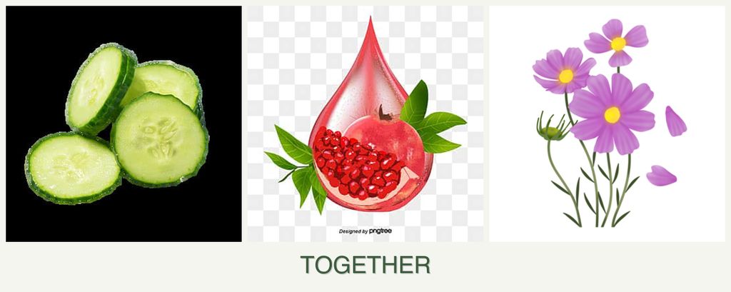 Can you plant cucumbers, pomegranates and cosmos together?