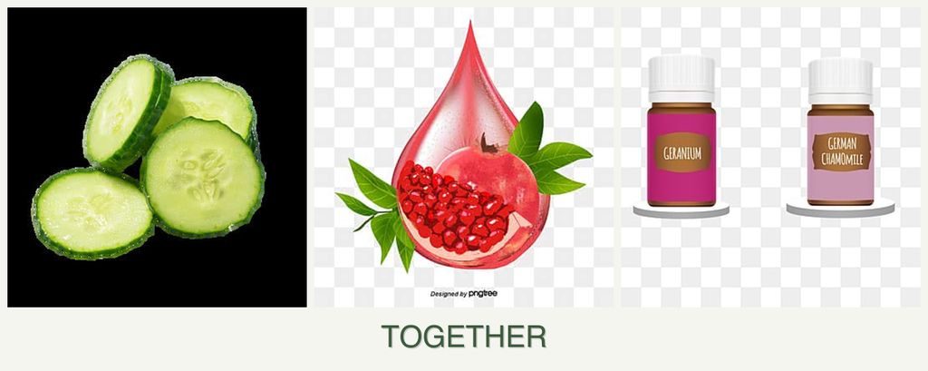 Can you plant cucumbers, pomegranates and geraniums together?