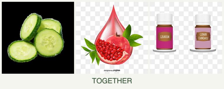Can you plant cucumbers, pomegranates and geraniums together?