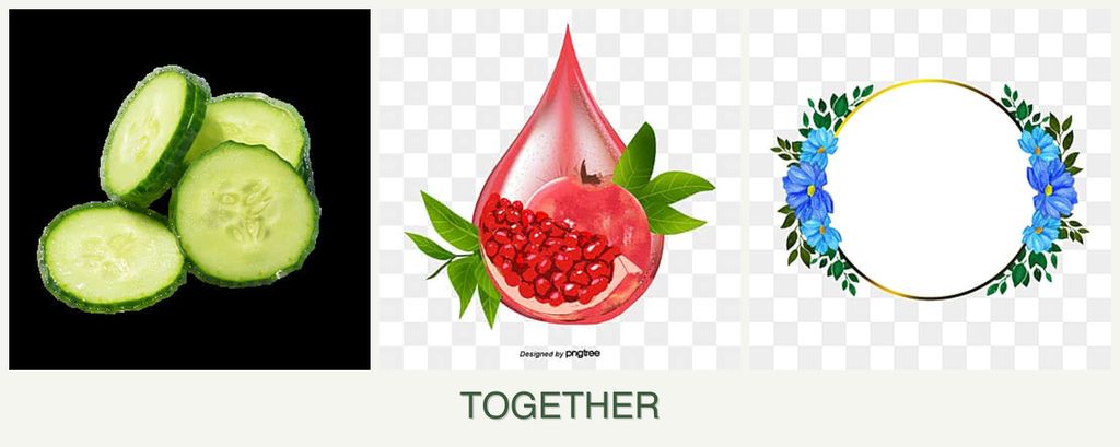 Can you plant cucumbers, pomegranates and zinnias together?
