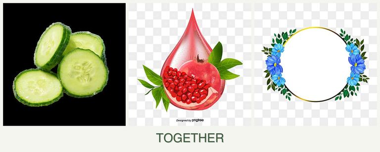 Can you plant cucumbers, pomegranates and zinnias together?