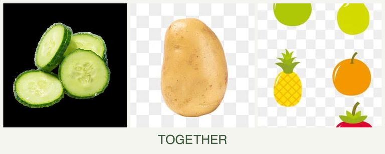 Can you plant cucumbers, potatoes and pears together?