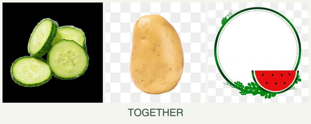 Can you plant cucumbers, potatoes and watermelons together?