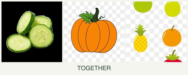 Can you plant cucumbers, pumpkin and pears together?
