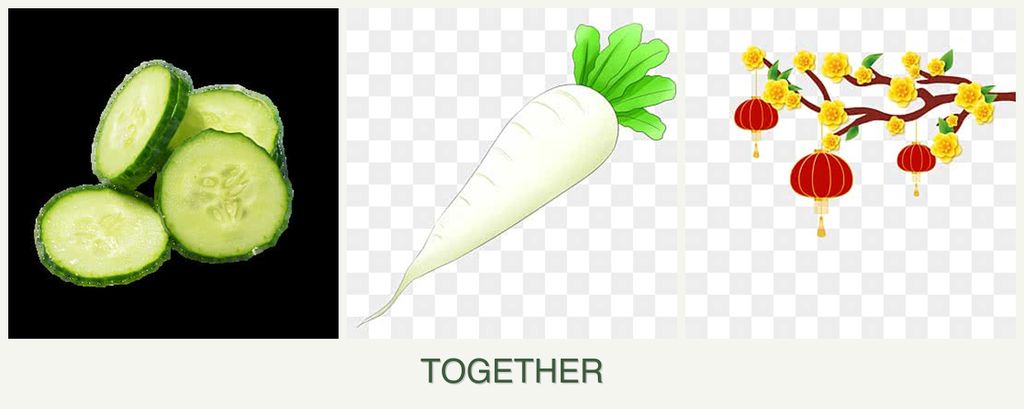 Can you plant cucumbers, radishes and apricots together?