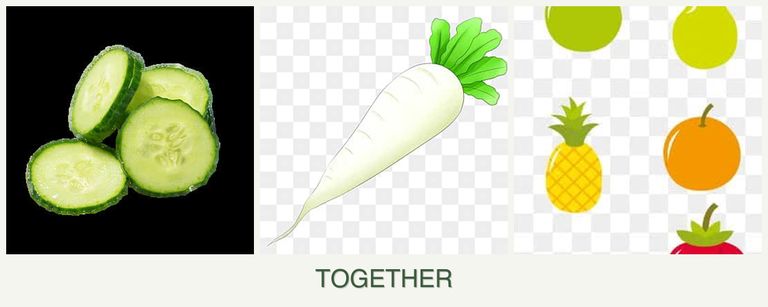 Can you plant cucumbers, radishes and pears together?