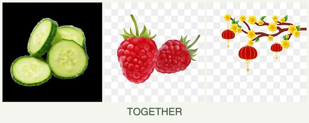 Can you plant cucumbers, raspberries and apricots together?