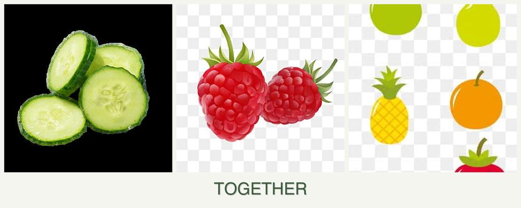 Can you plant cucumbers, raspberries and pears together?