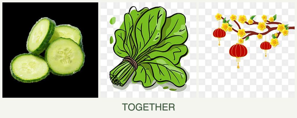 Can you plant cucumbers, spinach and apricots together?