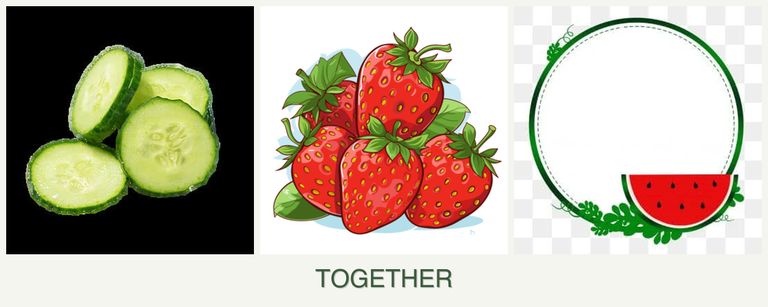 Can you plant cucumbers, strawberries and watermelons together?