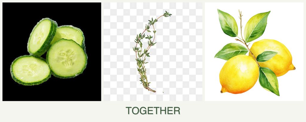 Can you plant cucumbers, thyme and lemons together?