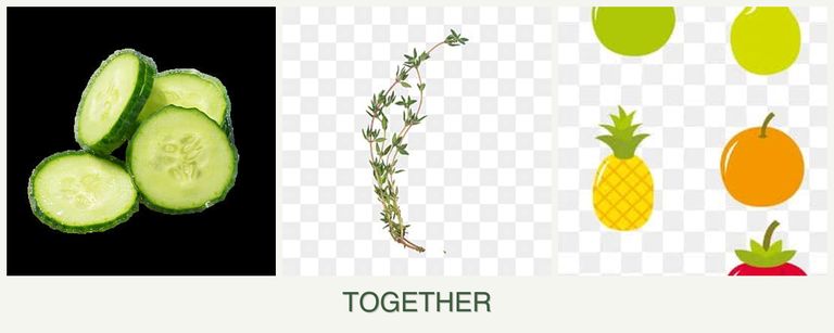 Can you plant cucumbers, thyme and pears together?