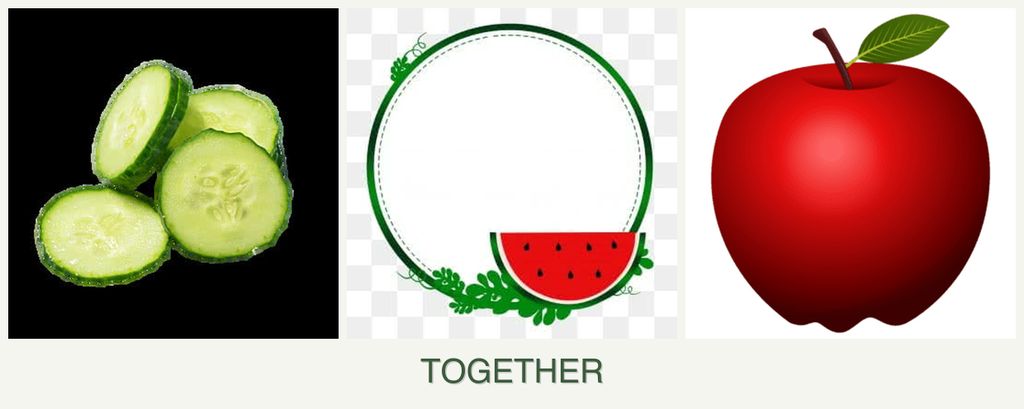Can you plant cucumbers, watermelons and apples together?