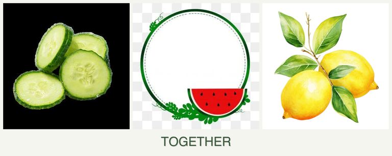 Can you plant cucumbers, watermelons and lemons together?