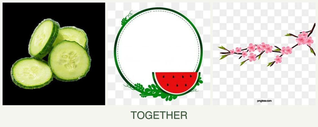 Can you plant cucumbers, watermelons and peaches together?