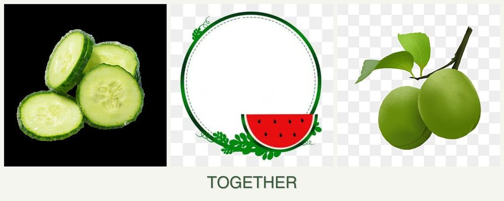 Can you plant cucumbers, watermelons and plums together?