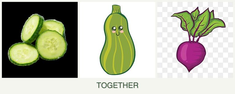 Can you plant cucumbers, zucchini and beets together?