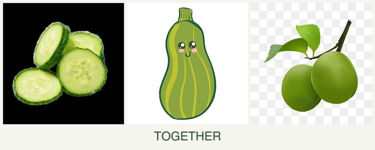 Can you plant cucumbers, zucchini and plums together?