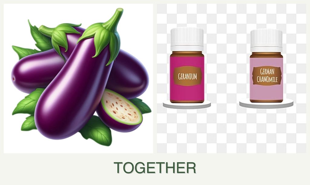 Can you plant eggplant and geraniums together?