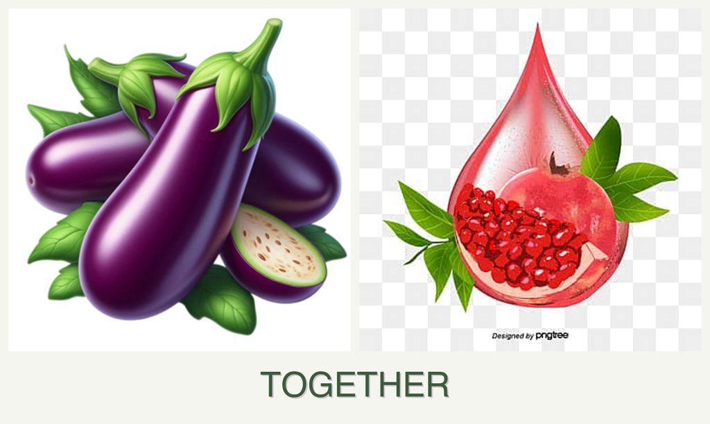 Can you plant eggplant and pomegranates together?