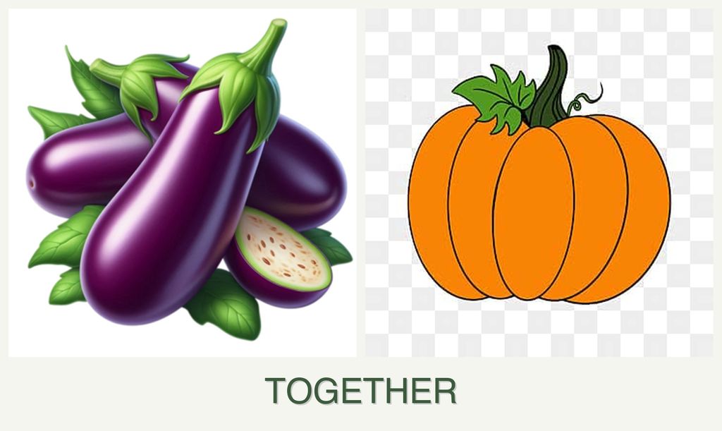 Can you plant eggplant and pumpkin together?