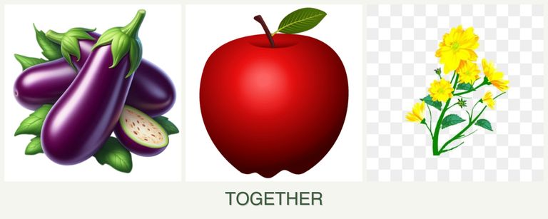 Can you plant eggplant, apples and calendula together?