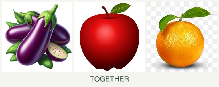 Can you plant eggplant, apples and oranges together?