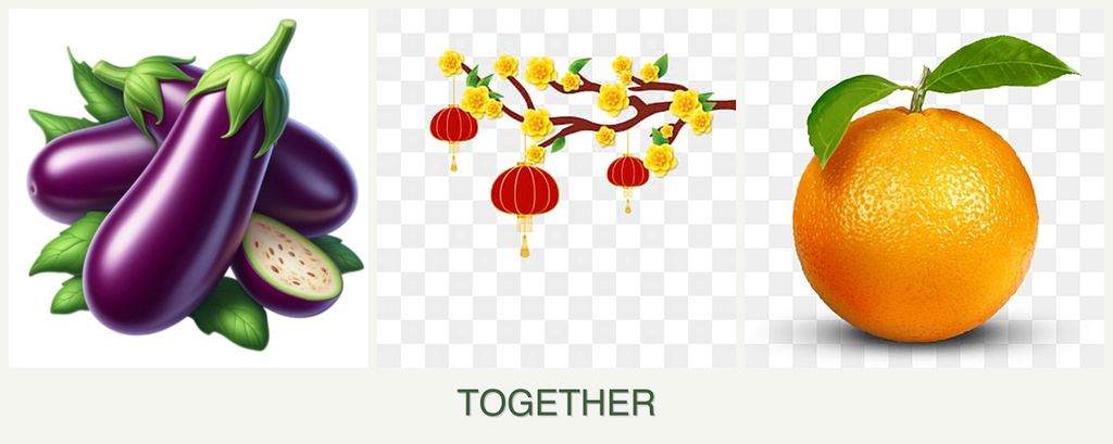 Can you plant eggplant, apricots and oranges together?