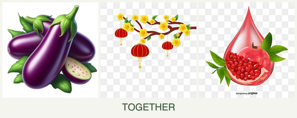 Can you plant eggplant, apricots and pomegranates together?