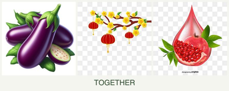 Can you plant eggplant, apricots and pomegranates together?