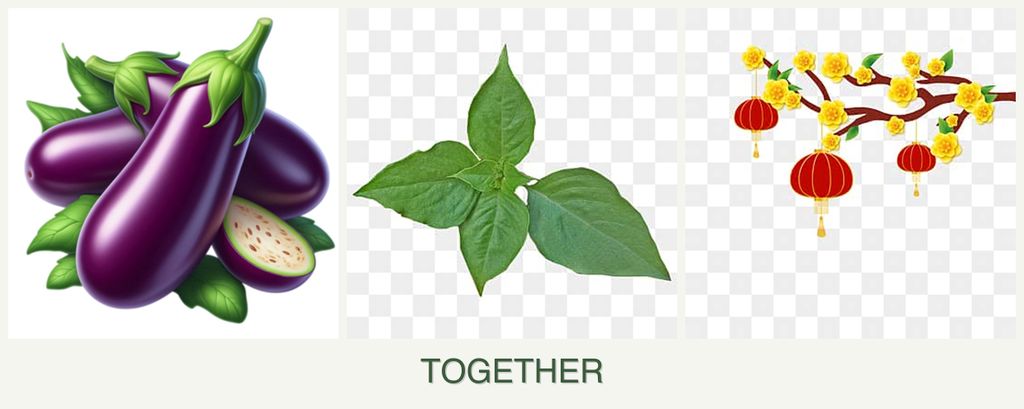 Can you plant eggplant, basil and apricots together?
