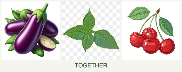 Can you plant eggplant, basil and cherries together?