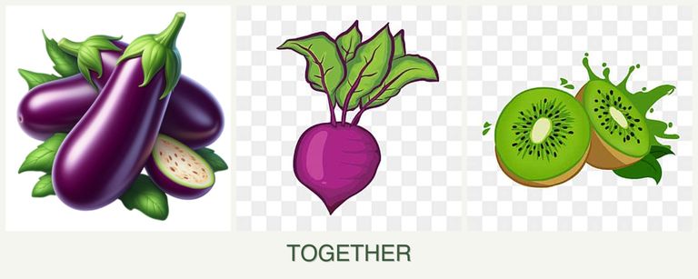 Can you plant eggplant, beets and kiwi together?