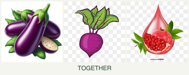 Can you plant eggplant, beets and pomegranates together?
