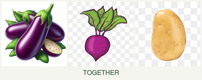 Can you plant eggplant, beets and potatoes together?