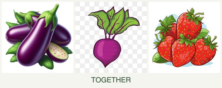 Can you plant eggplant, beets and strawberries together?