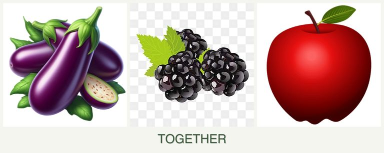 Can you plant eggplant, blackberries and apples together?