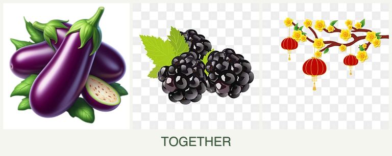 Can you plant eggplant, blackberries and apricots together?