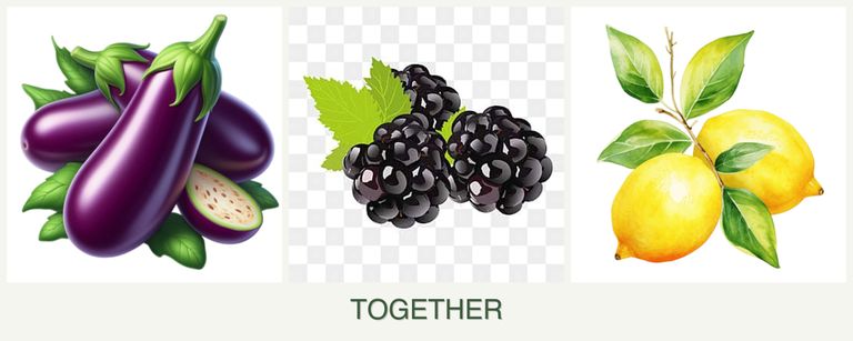 Can you plant eggplant, blackberries and lemons together?